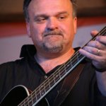Steve Gulley with Dale Ann Bradley at Gettysburg (August 2012) - photo by Frank Baker