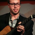 Ben Helson with Rhonda Vincent at Gettysburg (August 2012) - photo by Frank Baker