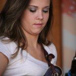 Sierra Hull at Gettysburg (August 2012) - photo by Frank Baker