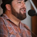 Jim Rea with The Hillbenders at Gettysburg (August 2012) - photo by Frank baker