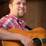 Justin Tomlin with Nothin' Fancy at Gettysburg (August 2012) - photo by Frank Baker