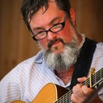 Larry Keel at Gettysburg (August 2012) - photo by Frank Baker