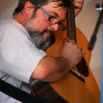 Larry Keel at Gettysburg (August 2012) - photo by Frank Baker