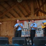 Joe Mullins & the Radio Ramblers at Gettysburg (August 2012) - photo by Frank Baker