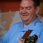 Joe Mullins at Gettysburg (August 2012) - photo by Frank Baker