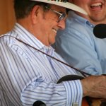 Bobby Osborne at Gettysburg (August 2012) - photo by Frank Baker