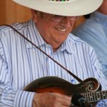 Bobby Osborne at Gettysburg (August 2012) - photo by Frank Baker