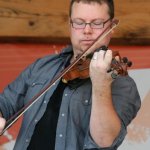 Jim VanCleve with Mountain Heart at Gettysburg (August 2012) - photo by Frank Baker