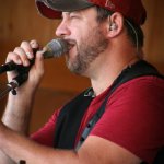 Barry Abernathy with Mountain Heart at Gettysburg (August 2012) - photo by Frank Baker