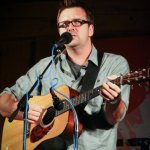 Tim Shelton with NewFound Road at Gettysburg (August 2012) - photo by Frank Baker
