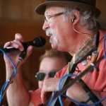 Dudley Connell with Seldom Scene at Gettysburg (August 2012) - photo by Frank Baker