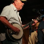 Ben Eldridge with Seldom Scene at Gettysburg (August 2012) - photo by Frank Baker