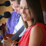 Brooke Aldridge at Gettysburg (August 2012) - photo by Frank Baker