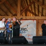 J.D. Crowe & the New South with Michael Cleveland at Gettysburg (August 2012) - photo by Frank Bakerf-baker-9977