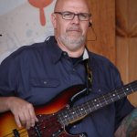 Dave Harris with Circa Blue at Gettysburg (August 2013) - photo © Frank Baker