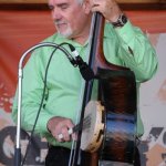 Wayne Crowe with The Crowe Brothers at the 2013 August Gettysburg Bluegrass Festival - photo © Frank Baker