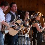 Darin & Brooke Aldridge at the 2013 August Gettysburg Bluegrass Festival - photo © Frank Baker
