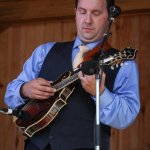 Tom Feller with Feller & Hill at the 2013 August Gettysburg Bluegrass Festival - photo © Frank Baker