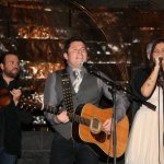 The Grascals performing with Crystal Shawanda at the Native Nations Inaugural Ball (1/21/13) - photo courtesy of Laughing Penguin Publicity
