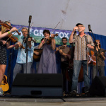 Berklee All Stars with Bruce Molsky at the 2015 Grey Fox Bluegrass Festival - photo by Tara Linhardt