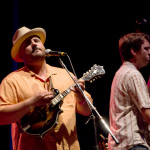 Frank Solivan and Danny Booth at the 2015 Grey Fox Bluegrass Festival - photo by Tara Linhardt