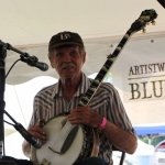 Bill Keith at the banjo workshop at Grey Fox 2013 - photo by Tara Linhardt