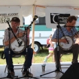 Bill Keith and Ira Gitlin at the banjo workshop at Grey Fox 2013 - photo by Tara Linhardt