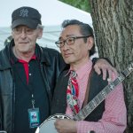 John Hickman and Ryukichi Hayakawa at Guthrie 2013 - photo by Tom Dunning