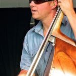 Travis Book with The Infamous Stringdusters at Harborfest (June 9, 2012) - photo by Woody Edwards