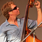 Travis Book with The Infamous Stringdusters at Harborfest (June 9, 2012) - photo by Woody Edwards