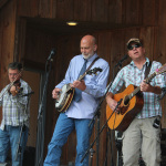 Lonesome River Band at the Wayne Henderson Festival site in Grayson County, VA - photo by Teresa Gereaux