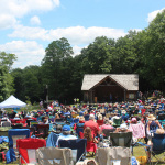 Lonesome River Band at the Wayne Henderson Festival site in Grayson County, VA - photo by Teresa Gereaux