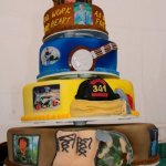 Tribute cake at Houstonfest 2013 - photo by Andy Garrigue