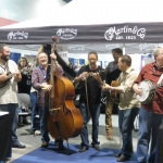 Balsam Range performing at the Martin Booth at World of Bluegrass 2012 - photo by Woody Edwards