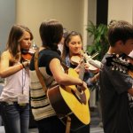 IBMA Youth Room at World of Bluegrass 2013 - photo by Tara Linhardt