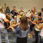 IBMA Youth Room at World of Bluegrass 2013 - photo by Tara Linhardt