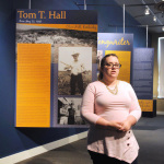 Teresa Westfall speaks at the opening of Dixie & Tom T. Hall - A Homegrown Love Story exhibit at the International Bluegrass Music Museum (6/22/16) - photo by Alan Warren