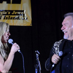 Rhonda Vincent and Gene Watson at the 2015 Jeckyll Island New Year's Bluegrass Festival - photo by Bill Warren