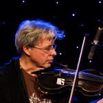 Darol Anger with The John Jorgensen Bluegrass Band at the 2016 Joe Val Bluegrass Festival - photo © Tara Linhardt