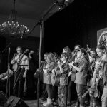 Kids Academy participants at the 2016 Joe Val Bluegrass Festival - photo © Tara Linhardt