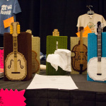 Merchandise for sale at the 2016 Joe Val Bluegrass Festival - photo © Tara Linhardt
