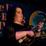 Tina Adair at the 2016 Joe Val Bluegrass Festival - photo © Tara Linhardt