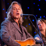 Jim Lauderdale and Courtney Hartman perform at the 2015 Joe Val Bluegrass Festival - photo by David Hollender