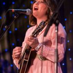Jenni Lyn Gardner performs with her band at the 2015 Joe Val Bluegrass Festival - photo by David Hollender