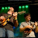 Jeff Austin and Ronnie McCoury at Jomeokee 2012 - photo © G. Milo Farineau