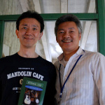 Masatoshi and Kaz Inaba at KazCamp 2012