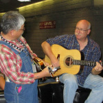 Shin Akimoto jamming with david Grier
