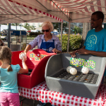 Games for kids at Wide Open Bluegrass 2016 - photo © Tara Linhardt