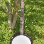 King Banjo with traditional headstock and tuners