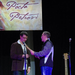 Richard Cifersky is inducted into Peter Dula’s Hall of Fame in Kosice, Slovakia - photo by Peter Lazarak